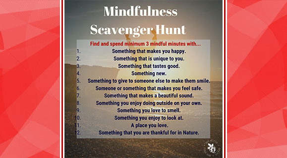Mindfulness Scavenger Hunt