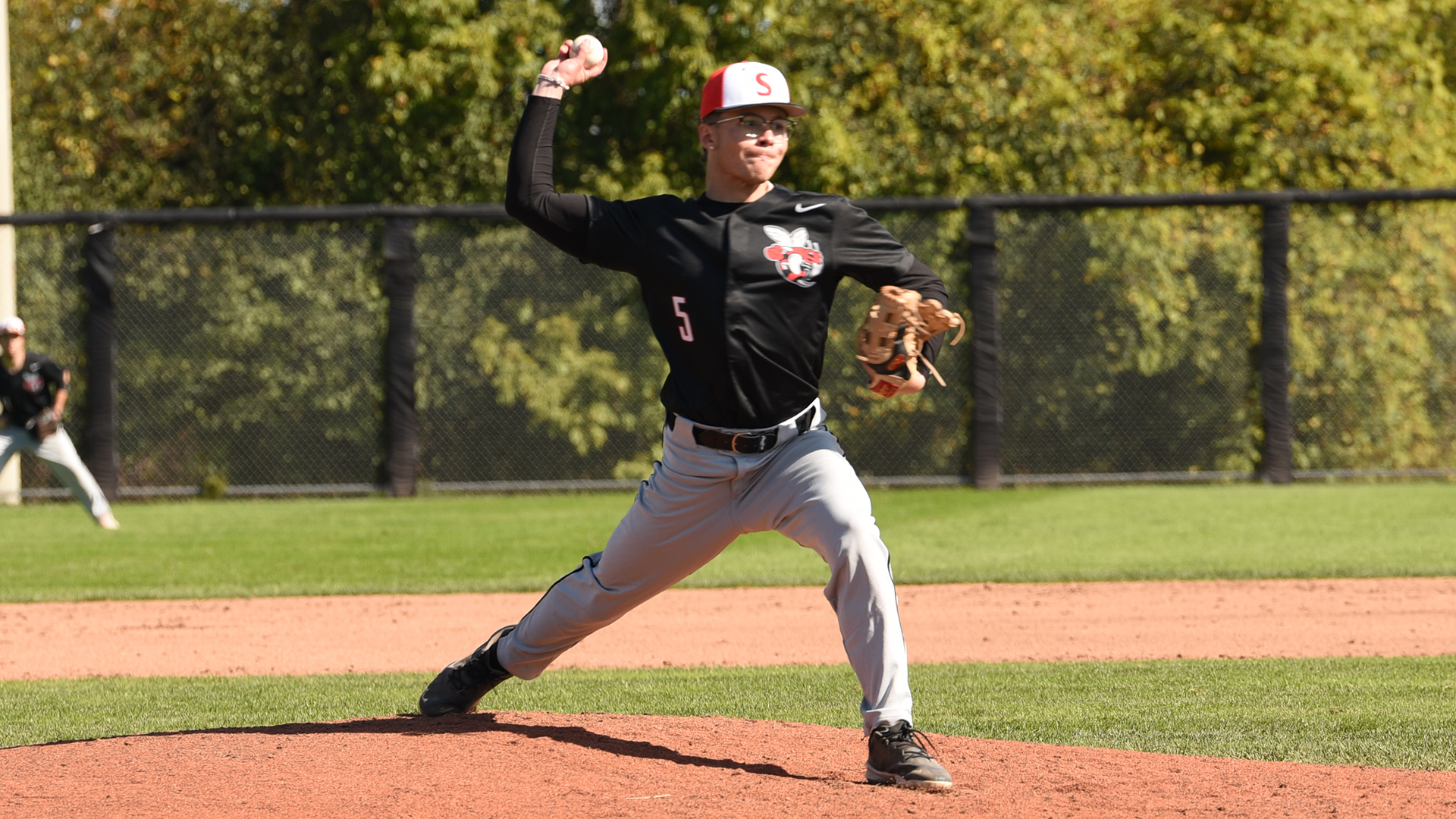 Mercer Pitches Complete Game